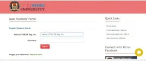 Register on the Kings University Student Portal

