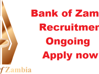 Bank of Zambia Recruitment