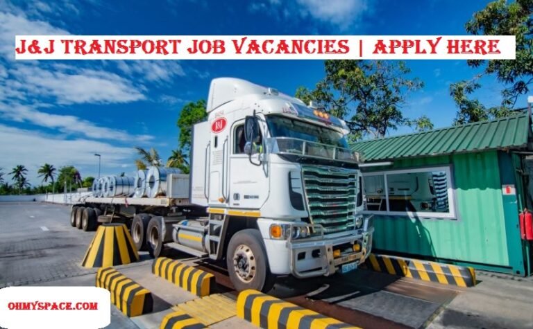 J&J Transport Job Vacancies