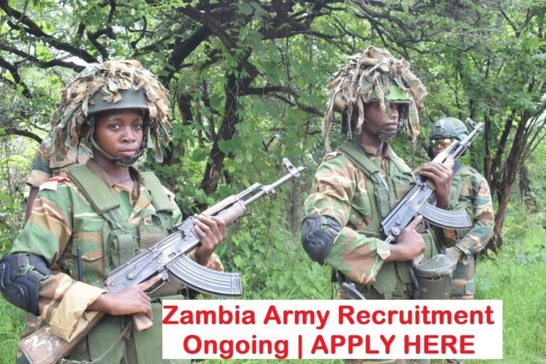 Zambia Army Recruitment