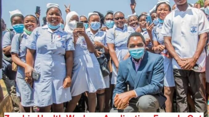 Zambia Health Workers Job
