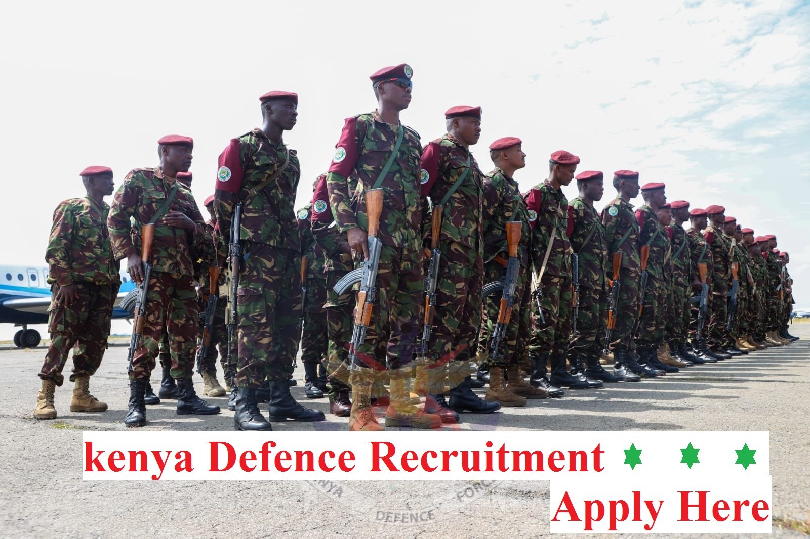 KDF Recruitment 2023/2024 | Kenya Defence Force Application Form Portal ...