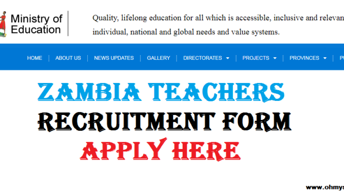 Teachers Recruitment