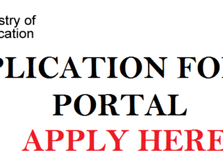 Ministry of Education Job