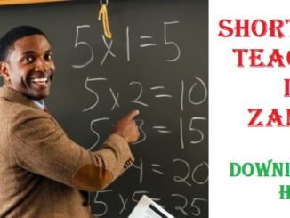 Shortlisted Teachers in Zambia