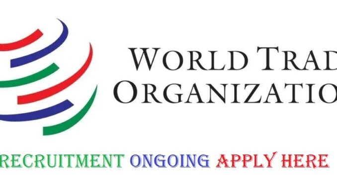 WTO Recruitment