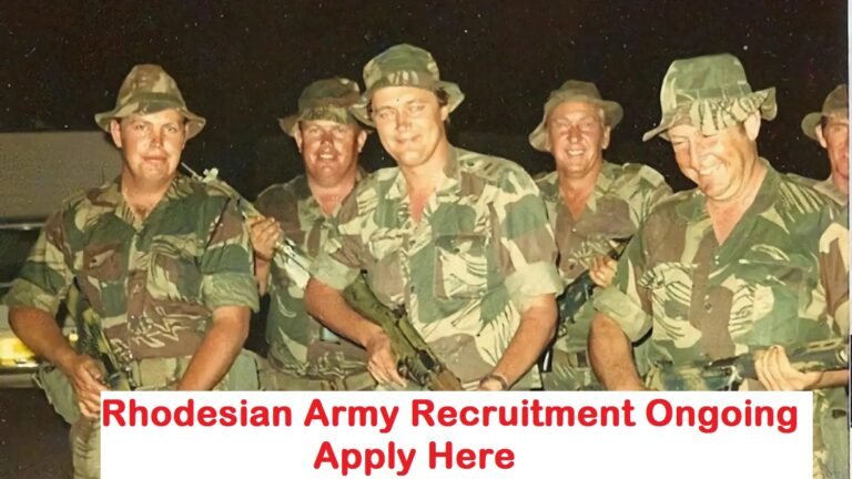 Rhodesian Army Recruitment