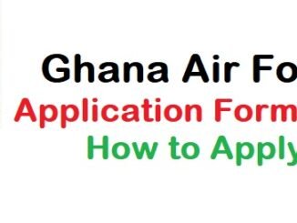 Ghana Air Force Recruitment