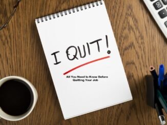 How To Quit A Job