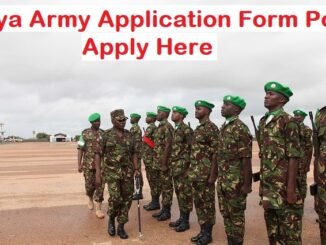 Kenya Army Recruitment