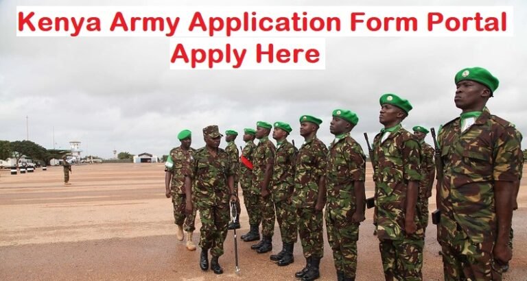 Kenya Army Recruitment