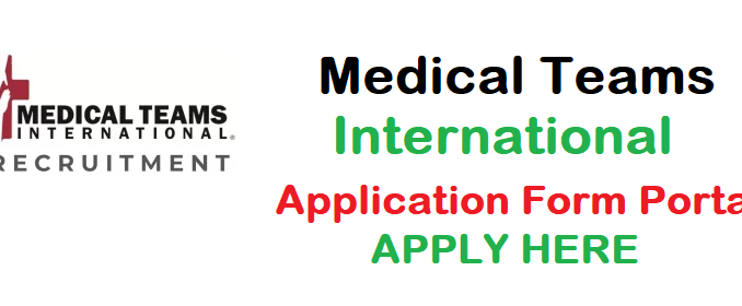 Medical Teams International Recruitment