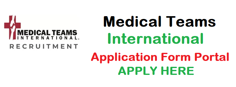 Medical Teams International Recruitment